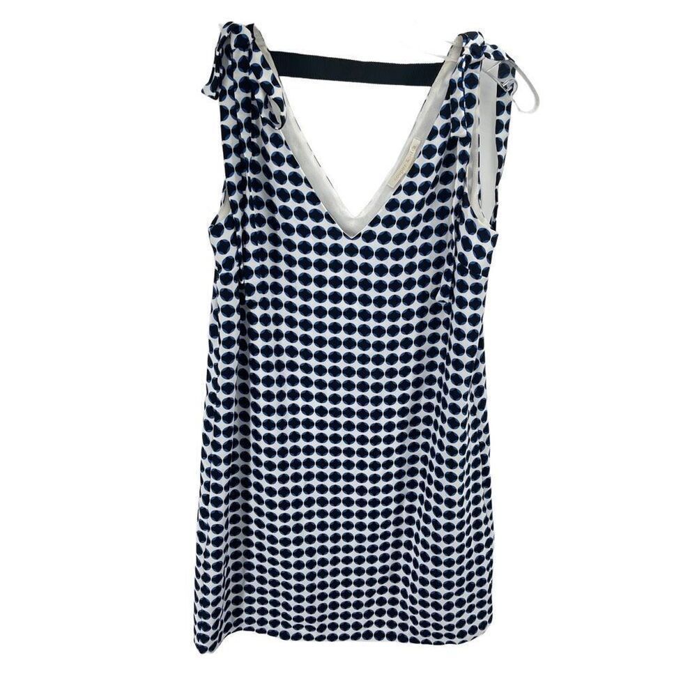 Cooper & Ella Womens Tank dress Sleeveless Lined Top Black Blue Size XS